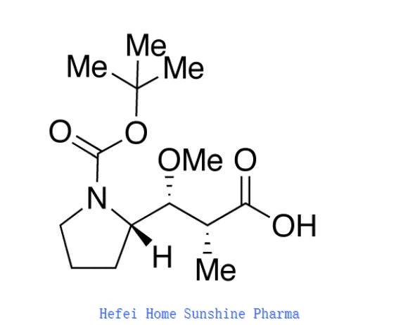 (2R, 3R)-3-((S)-1-(tert-butoxycarbonyl) pyrrolidin-2-yl) -3-methoxy-2-methylpropanoic acid CAS 120205-50-7