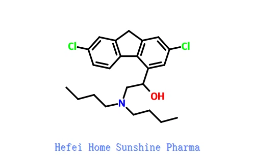 2,7-Dichloro-alffa - [(dibutylamino) methyl] -9H-fluorene-4-methanol CAS 69759-61-1