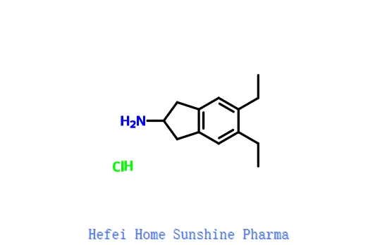 Hydroclorid 5,6-Diethyl-2,3-dihydro-1H-inden-2-amine CAS 312753-53-0