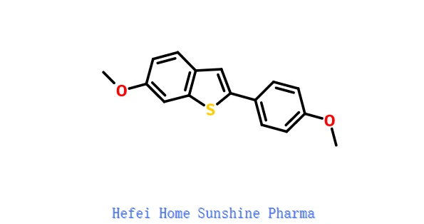 6-Methocy-2-(4-methocyffenyl) Benzo[b]thiophene CAS 63675-74-1
