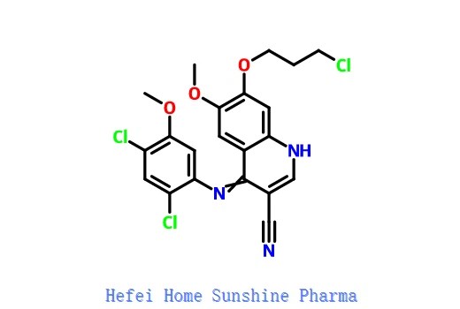 7- (3-CHLORO-PROPOXY) -4- (2,4-DICHLORO-5-METHOXY-PHENYLAMINO) -6-METHOXY-QUINOLINE-3-CARBONITRILE CAS 380844-49-5