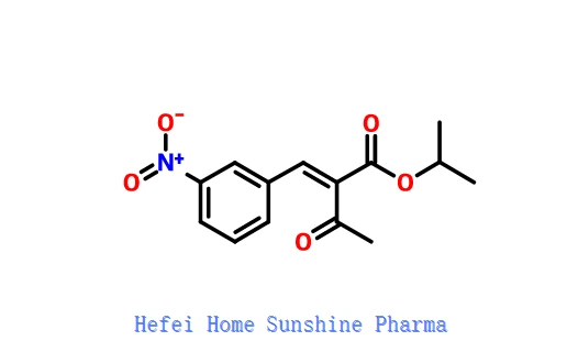 Asetoacetate Isopropyl 2- (3-nitrobenzylidene) CAS 39562-25-9