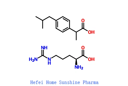 L-Arginine, α-Methyl-4- (2-Methylpropyl) benzeneacetate CAS 57469-82-6