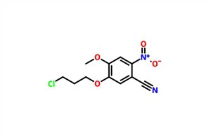 5- (3-Chloropropoxy) -4-methoxy-2-nitrobenzonitrile CAS 1315512-61-8
