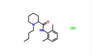 Hydroclorid Bupivacaine CAS 14252-80-3