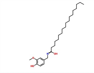 Octadecanamide, N - ((4-hydroxy-3-methoxyphenyl) methyl) - CAS 58493-50-8